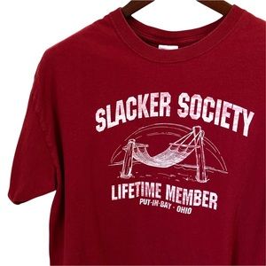 Slacker Society Tee L